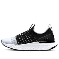 (WMNS) Nike React Phantom Run Flyknit 2 'Black White' CJ0280-001