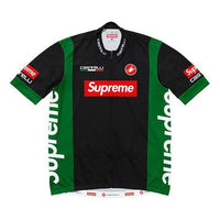 Supreme SS19 x Castelli Cycling Jersey Crossover Bike Short Sleeve Unisex Green SUP-SS19-10393