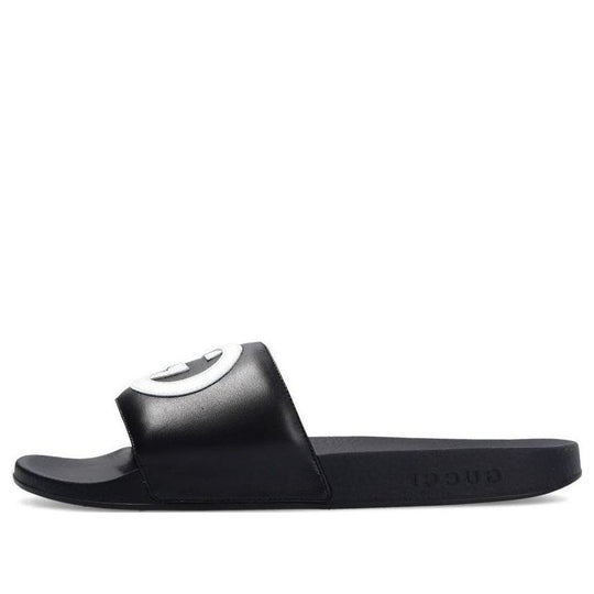 Gucci Slide 'Interlocking G - Black' 644756-0R0F0-1071