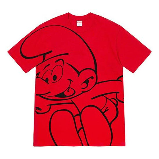 Supreme Week 7 Smurfs Tee x T SUP-FW20-173-RED