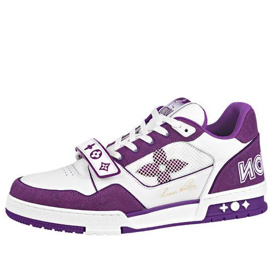 LOUIS VUITTON LV Trainer 'White Violet' 1ABLYL