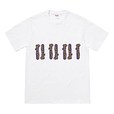 Supreme SS18 Gonz Logo Tee White Logo Tee SUP-SS18-433