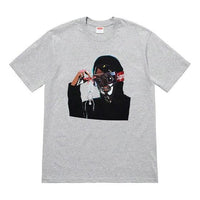 Supreme SS19 Creeper Tee Heather Grey Character Printing Short Sleeve Unisex Gray SUP-SS19-230