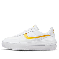 (WMNS) Nike Air Force 1 PLT.AF.ORM 'White Yellow Ochre' DJ9946-102