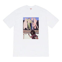 Supreme FW19 Week 7 American Picture Tee USA Photo Printing Short Sleeve Unisex White SUP-FW19-713