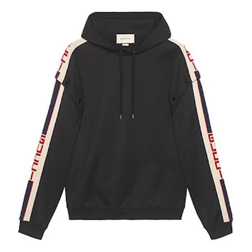 Gucci Hooded Sweatshirt With Removable Sleeves Black 475354-X5U11-1014