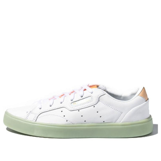(WMNS) adidas Sleek 'White Amber Tint' FW5464