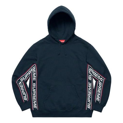 Supreme FW19 Week 3 Text Rib Hooded Sweatshirt SUP-FW19-352