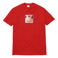 Supreme SS18 Necklace Tee Red Printing Short Sleeve Unisex SUP-SS18-0054