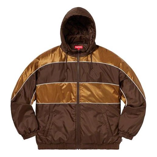 Supreme FW19 Week 4 Sports Piping Puffy Jacket SUP-FW19-468