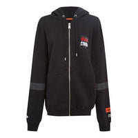 Men's HERON PRESTON Design hooded Cardigan Black HMBE001F198080040488