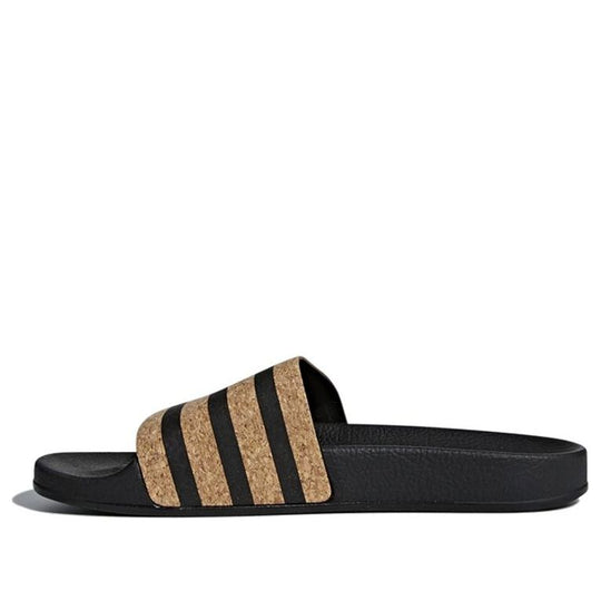 (WMNS) adidas Adilette 'Black Cork' CQ2237