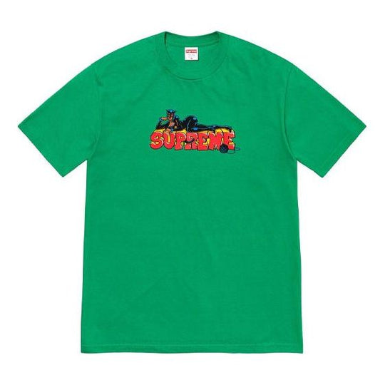 Supreme FW22 Week 1 Catwoman Tee T SUP-FW22-331-GRN