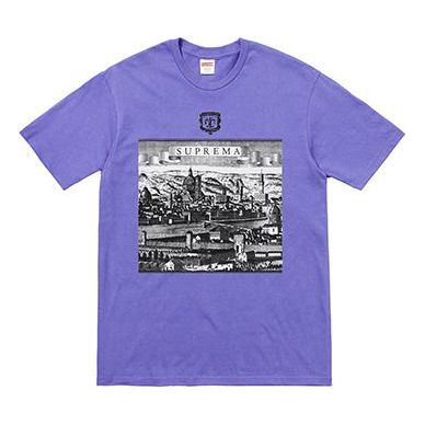 Supreme SS18 Fiorenza Light Purple Tee SUP-SS18-0109