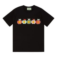 Gucci FW21 Apple Short Sleeves Tee 'Black' 548334-XJDNA-1082