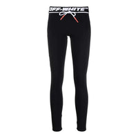 (WMNS) Off-White Casual Pants 'Black' OWVG035C99JER0011000