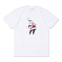 Supreme FW16 Santa Tee White limited Short Sleeve Unisex SUP-FW16-634