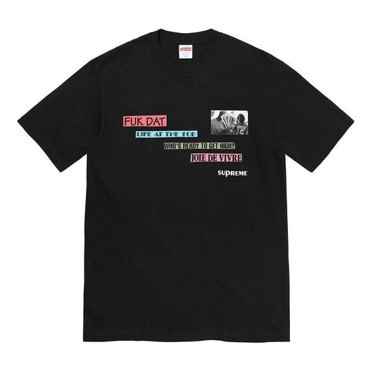 Supreme FW22 Week 1 Joie De Vivre Tee T SUP-FW22-007-BLK