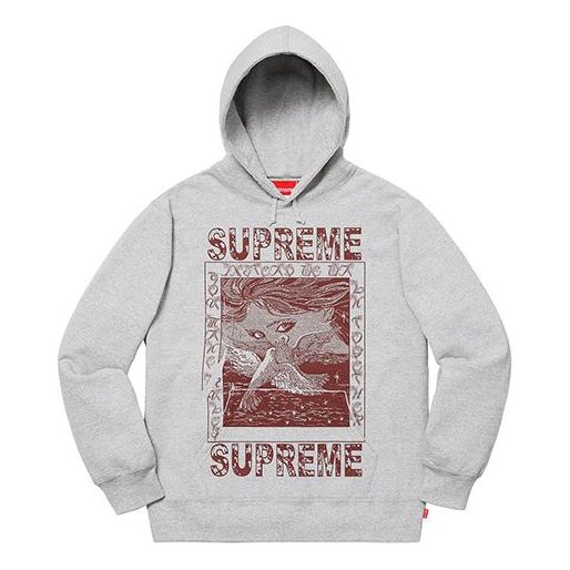 Supreme FW19 Week 2 Doves Hooded Sweatshirt SUP-FW19-305