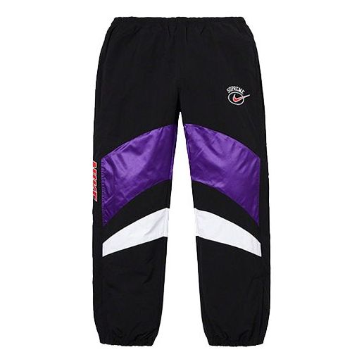 Supreme SS19 x Nike Warm Up Pant Crossover Casual Pants Unisex Purple SUP-SS19-10146