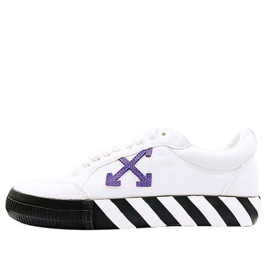 Off-White Vulc Sneaker Low 'White Purple' OMIA085R21FAB0010137