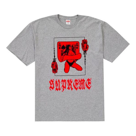 Supreme FW19 Week1 Queen Tee Logo Tee SUP-FW19-10626