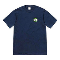 Supreme SS18 MLK Dream Tee Navy Gold Avatar Printing Short Sleeve Unisex Navy Blue SUP-SS18-345