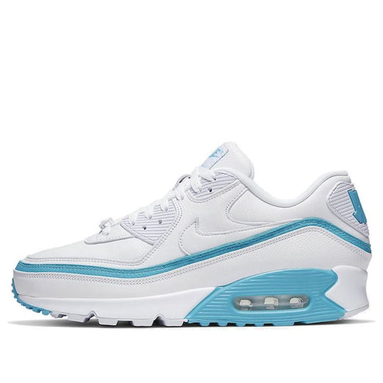 Nike Undefeated x Air Max 90 'White Blue Fury' CJ7197-102