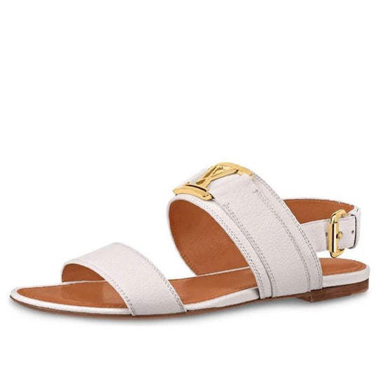 (WMNS) LOUIS VUITTON Horizon Flat sandals 'White' 1A64WE