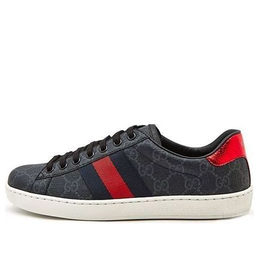 Gucci Ace GG Supreme 'Black Grey' 429445-K2LH0-1130