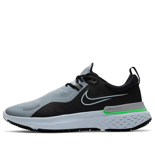 Nike React Miler Shield 'Gray Black Green' CQ7888-003