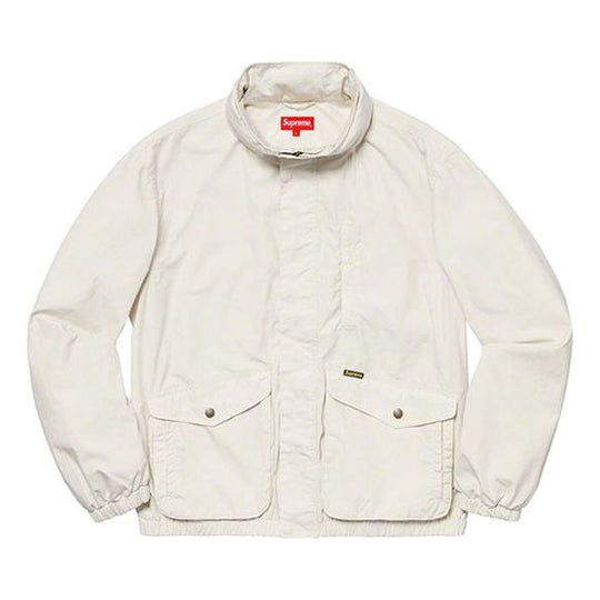 Supreme SS19 Highland Jacket Zipper waterproof Unisex White SUP-SS19-968