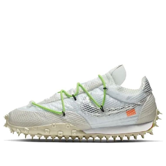 (WMNS)Nike x Off-White Waffle Racer 'Electric Green' CD8180-100