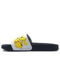 Pokmon x adidas neo Adilette Shower waterproof Shoe Unisex Yellow EG2210