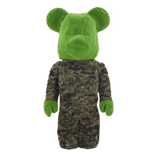 READYMADE x F.C.Real Bristol x BE@RBRICK Dark Green 1000% BEARBRICK3484