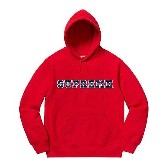 Supreme FW19 Week 1 The Most Hooded Sweatshirt logo 'Red' SUP-FW19-008