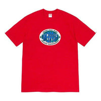 Supreme FW19 Week 1 New Shit Tee Alphabet Logo Short Sleeve Unisex Red SUP-FW19-033