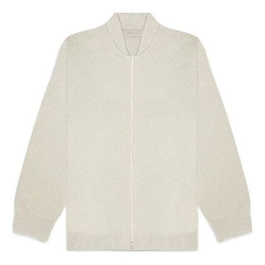 (WMNS) Fear of God Essentials SS22 Zip Knit Cardigan Wheat FOG-SS22-049