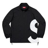 Supreme SS19 S Logo Track Jacket Large Logo S Unisex Black SUP-SS19-10437