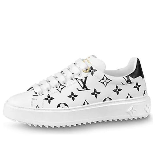 (WMNS) LOUIS VUITTON LV Time Out Sneakers Black/White 1A87NF