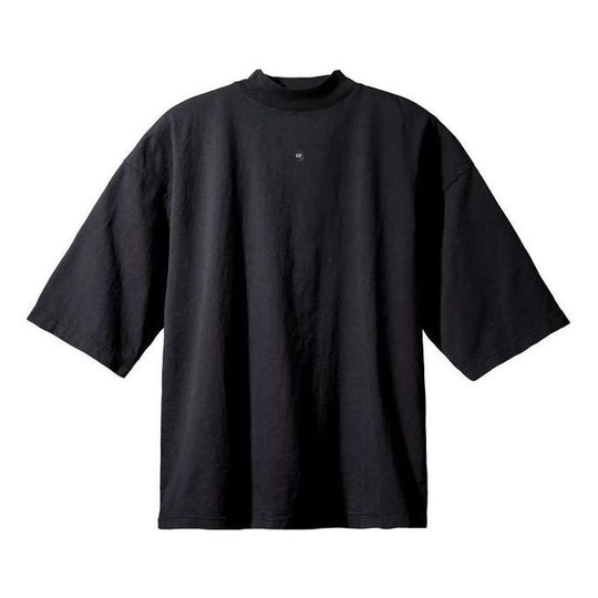 YEEZY Gap x Balenciaga Logo 3/4 Sleeve Tee 'Black' YEEZY-SS22-038