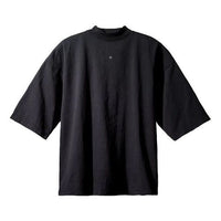 YEEZY Gap x Balenciaga Logo 3/4 Sleeve Tee 'Black' YEEZY-SS22-038