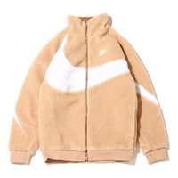 Nike Big Swoosh Reversible Boa Jacket (Asia Sizing) 'Hemp White' BQ6546-200