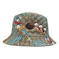 Gucci x Disney Donald Duck Bucket Hat 'Beige Brown' 648844-4HACS-8465