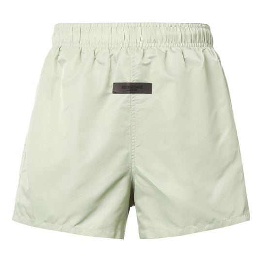 Fear of God Essentials SS22 Green Nylon Shorts Seafoam FOG-SS22-751