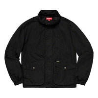 Supreme SS19 Highland Jacket Zipper waterproof Unisex Black SUP-SS19-970