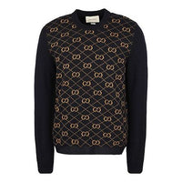 Men's Gucci GG Knit Navy Blue 626288-XKBFB-4795