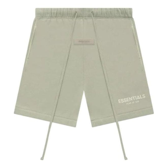 Fear of God Essentials SS22 Shorts Seafoam Logo FOG-SS22-178