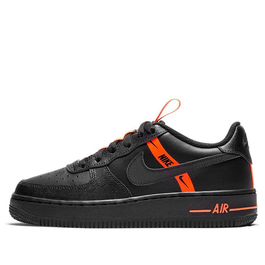 (GS) Nike Air Force 1 LV8 KSA 'Worldwide Pack - Black Total Orange' CT4683-001