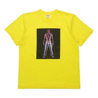 Supreme SS20 Week 1 Tupac Hologram Tee Virtual Characters Short Sleeve Unisex Yellow SUP-SS20-270